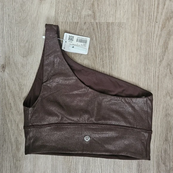 NWT Lululemon Align Asymmetrical Ribbed Bra Light Support - Picture 5 of 5